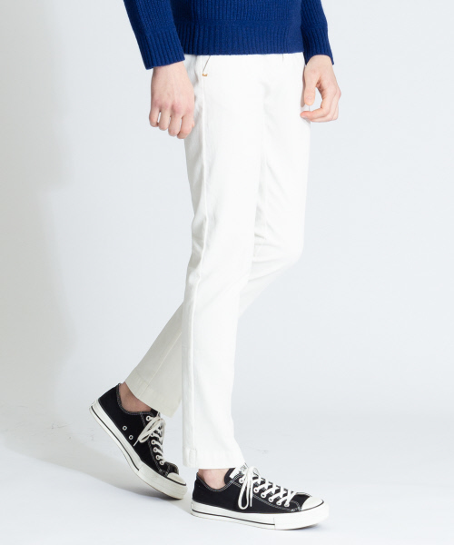 ENTRE AMIS（アントレ アミ）の「【ENTRE AMIS】カラーコットンパンツ（その他パンツ・メンズ・ライトブルー/ブラウン/ホワイト/ネイビー/ライム・30/31/33/32）」の2枚目の写真