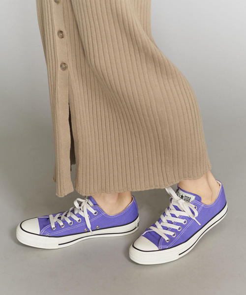 CONVERSE（コンバース）の「＜CONVERSE（コンバース）＞ALL STAR オールスター スニーカー（スニーカー・レディース・パープル/ブラウン・25cm/24cm/23cm/22.5cm/24.5cm/23.5cm）」の10枚目の写真