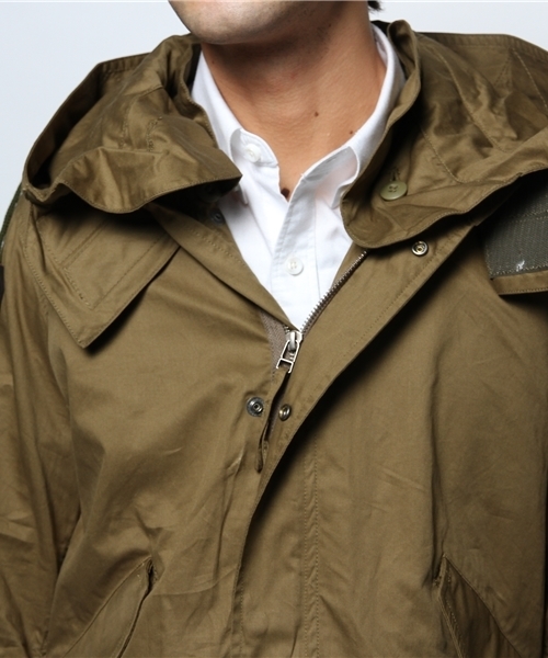 JOURNAL STANDARD（ジャーナルスタンダード）の「コットンツイルモッズコート #（モッズコート・メンズ・ベージュ/ダークグリーン/カーキ・MEDIUM/LARGE）」の8枚目の写真