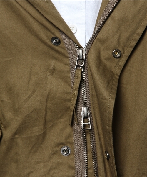 JOURNAL STANDARD（ジャーナルスタンダード）の「コットンツイルモッズコート #（モッズコート・メンズ・ベージュ/ダークグリーン/カーキ・MEDIUM/LARGE）」の11枚目の写真