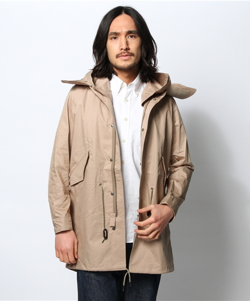 JOURNAL STANDARD（ジャーナルスタンダード）の「コットンツイルモッズコート #（モッズコート・メンズ・ベージュ/ダークグリーン/カーキ・MEDIUM/LARGE）」の14枚目の写真