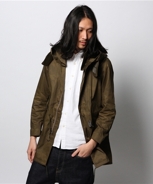 JOURNAL STANDARD（ジャーナルスタンダード）の「コットンツイルモッズコート #（モッズコート・メンズ・ベージュ/ダークグリーン/カーキ・MEDIUM/LARGE）」の15枚目の写真