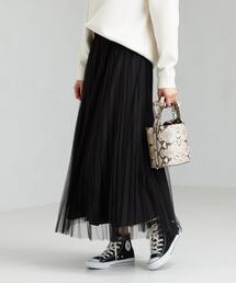 green label relaxing | CFC チュール プリーツ スカート(スカート)