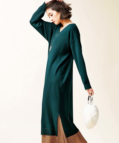 もちもちニットワンピース ワンピース Geera ジーラ のファッション通販 Zozotown