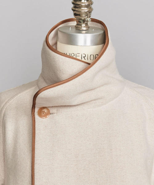 LOEFF ロエフ　ドビーテントガウンコート ブラウン BEAUTY&YOUTH UNITED ARROWS（ビューティーアンドユースユナイテッド
