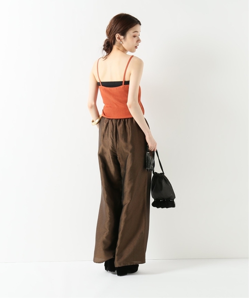 IENA LA BOUCLE（イエナラブークル）の「IENA LA BOUCLE laspalmas 前開きニットキャミソール◆（ニット/セーター・レディース・ベージュ/ブラウン/ピンク・FREE）」の14枚目の写真