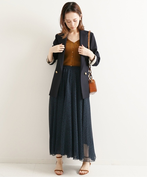 IENA LA BOUCLE（イエナラブークル）の「IENA LA BOUCLE laspalmas 前開きニットキャミソール◆（ニット/セーター・レディース・ベージュ/ブラウン/ピンク・FREE）」の18枚目の写真