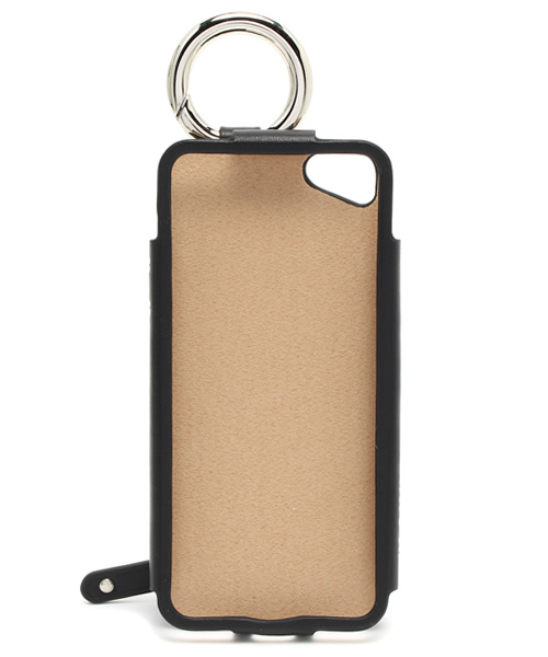 bpr BEAMS（ビーピーアール ビームス ）の「BEAMS / レザーOリングiPhone5sケース（スマホケース/カバー・メンズ・ブラック/ネイビー・ONE SIZE）」の8枚目の写真
