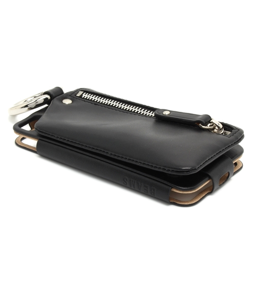 bpr BEAMS（ビーピーアール ビームス ）の「BEAMS / レザーOリングiPhone5sケース（スマホケース/カバー・メンズ・ブラック/ネイビー・ONE SIZE）」の9枚目の写真