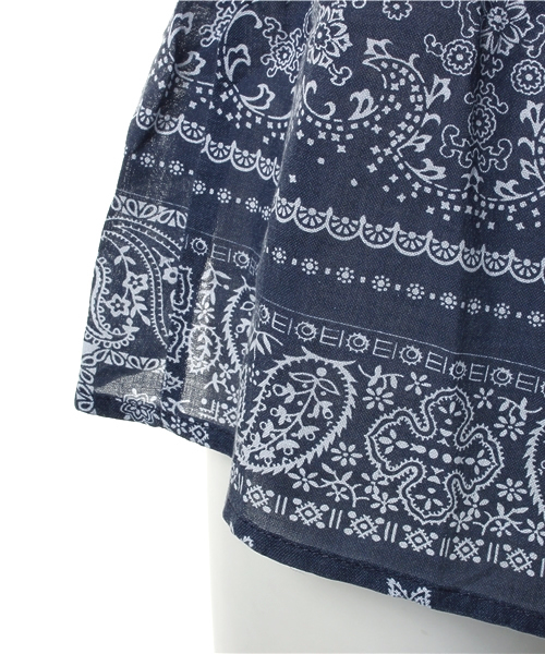 goa(ゴア)の「バンダナプリントキャミソール(キャミソール・レディース・インディゴブルー/レッド・FREE)」の7枚目の写真