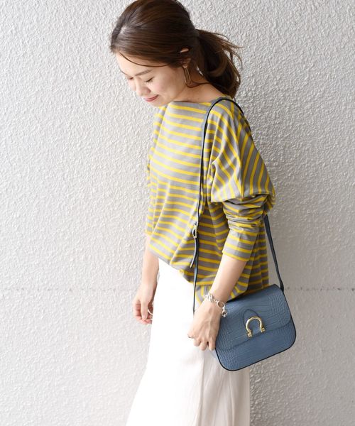 DEUXIEME CLASSE - ☆Traditional Weatherwear★ビッグマリンボートネック☆ BMB（ビッグマリン ボートネック シャツ）（Tシャツ/カットソー