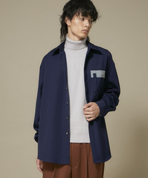 Name. | 【Name.】オフスケールウールオーバーサイズシャツ/NMSH-19AW-001(シャツ/ブラウス)