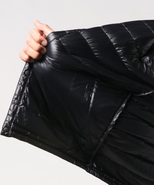 DANTON（ダントン）の「【DANTON / ダントン】INNER DOWN JACKET（ダウンジャケット/コート・メンズ・ブラック・42/44/40/38）」の4枚目の写真