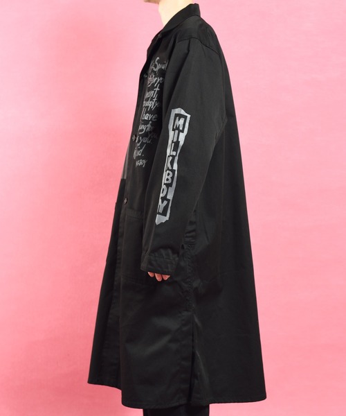 【美品】Milkboy ミルクボーイ モッズコート 黒 フリーサイズ MODS COAT - MILK MILKBOY OFFICIAL ONLINE SHOP | milk inc.