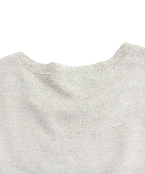 Audition(オーディション)の「M1343 リネンタックBIG-Tシャツ(Tシャツ/カットソー・レディース・ホワイト/ナチュラル/ブラック・MEDIUM)」の7枚目の写真