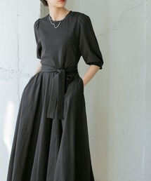 KBF | フレアボリュームカットワンピース(ワンピース)