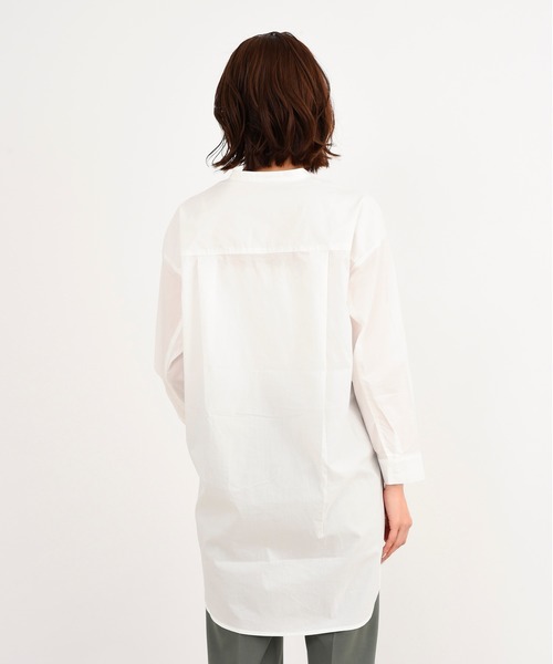 DouDou（ドゥドゥ）の「ニットベスト×シャツセット（ニット/セーター・レディース・オフホワイト・FREE）」の7枚目の写真