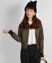 Khaju | Khaju:ファーカラーブルゾン□●(ブルゾン)