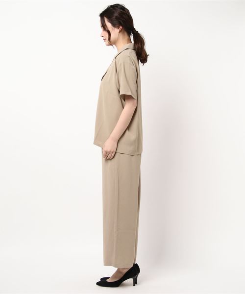 GeeRA（ジーラ）の「カイキンシャツ＆ワイドパンツセットアップ