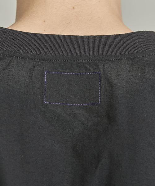 THE NORTH FACE(ザノースフェイス)の「【別注】 <THE NORTH FACE PURPLE LABEL> H/S CREW NECK/Tシャツ(Tシャツ/カットソー・メンズ・ベージュ/ライム/ブラック・XL/M/S/L)」の21枚目の写真