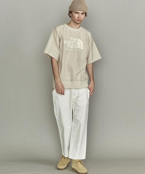 THE NORTH FACE(ザノースフェイス)の「【別注】 <THE NORTH FACE PURPLE LABEL> H/S CREW NECK/Tシャツ(Tシャツ/カットソー・メンズ・ベージュ/ライム/ブラック・XL/M/S/L)」の18枚目の写真