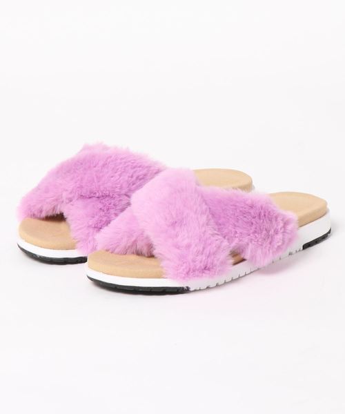 EMU Australia（エミューオーストラリア）の「Mareeba Teens（サンダル・キッズ・ブラック/バイオレット・19cm/20cm/23cm/24cm/18cm/22cm/21cm）」の2枚目の写真