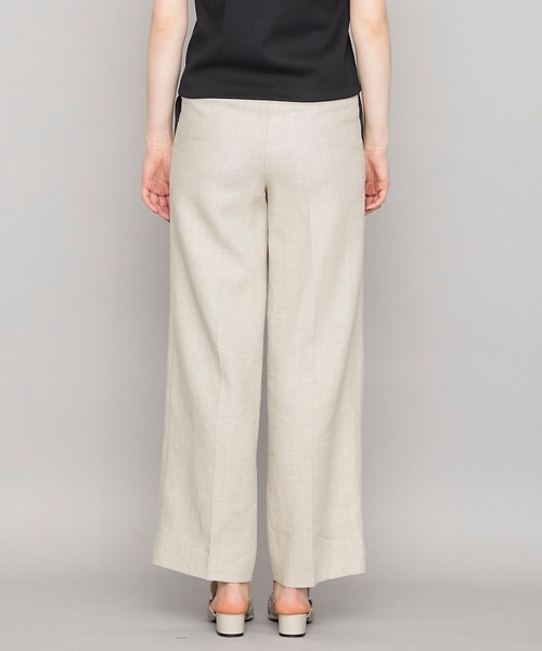 CINOH（チノ）の「【CINOH(チノ)】リネンマリンパンツ　20SPT006（チノパンツ・レディース・ベージュ/ネイビー・36）」の6枚目の写真