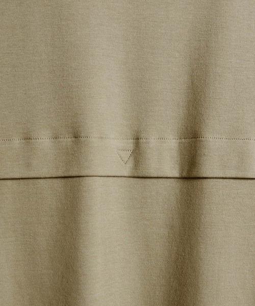 Confirm（コンファーム）の「Confirm / コンファーム 異素材ポケットビッグシルエットTシャツ（Tシャツ/カットソー・メンズ・ブラック/ベージュ/サックスブルー/アイボリー・M/L）」の13枚目の写真