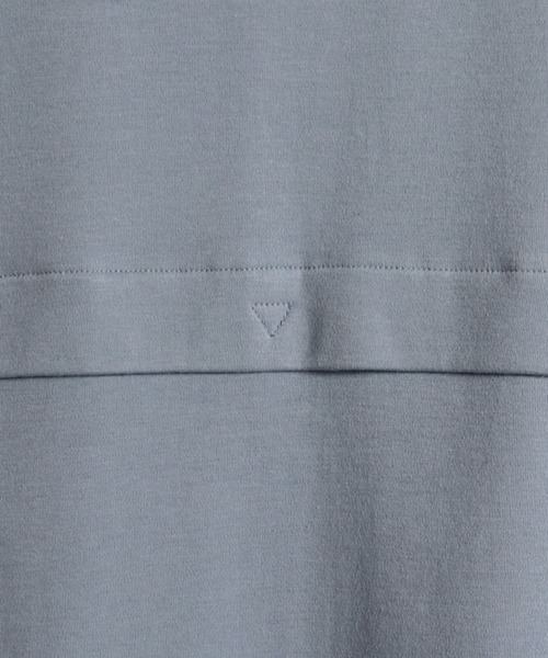 Confirm（コンファーム）の「Confirm / コンファーム 異素材ポケットビッグシルエットTシャツ（Tシャツ/カットソー・メンズ・ブラック/ベージュ/サックスブルー/アイボリー・M/L）」の10枚目の写真