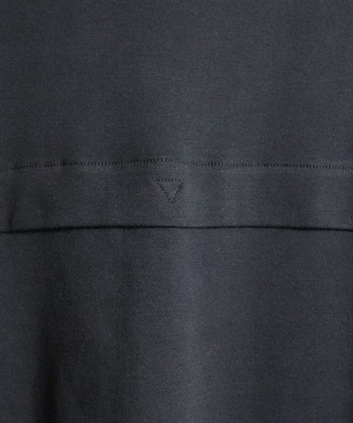 Confirm（コンファーム）の「Confirm / コンファーム 異素材ポケットビッグシルエットTシャツ（Tシャツ/カットソー・メンズ・ブラック/ベージュ/サックスブルー/アイボリー・M/L）」の6枚目の写真