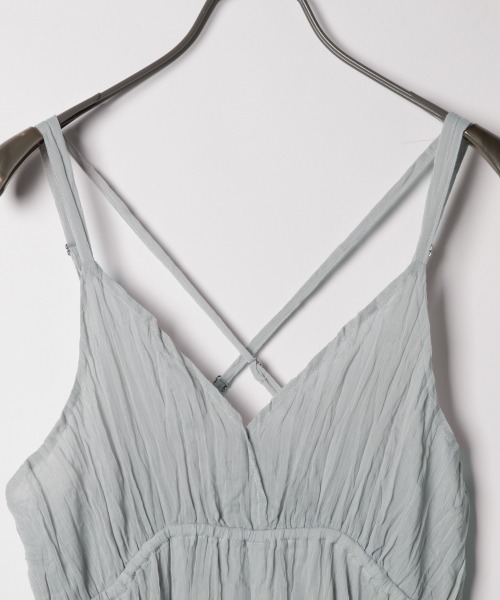 Heather(ヘザー)の「バッククロスワッシャーキャミワンピース 892421(ワンピース・レディース・ホワイト系その他/グレー系その他/ピンク系その他・FREE)」の11枚目の写真