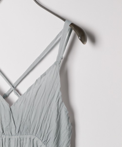 Heather(ヘザー)の「バッククロスワッシャーキャミワンピース 892421(ワンピース・レディース・ホワイト系その他/グレー系その他/ピンク系その他・FREE)」の12枚目の写真