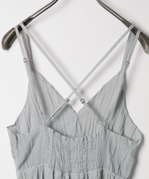 Heather(ヘザー)の「バッククロスワッシャーキャミワンピース 892421(ワンピース・レディース・ホワイト系その他/グレー系その他/ピンク系その他・FREE)」の14枚目の写真