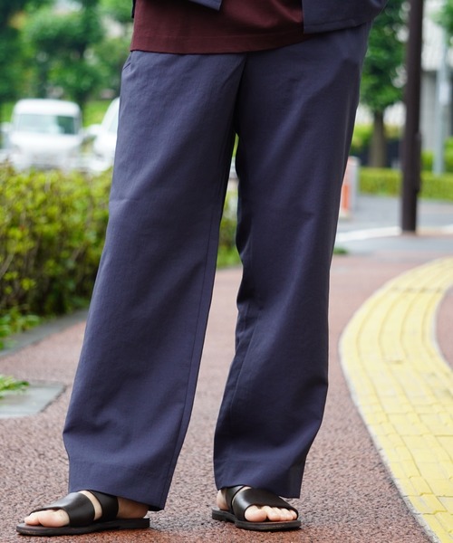 ADAM ET ROPE'（アダムエロペ）の「【EVALET】ワイドイージーパンツ（その他パンツ・メンズ・ブラック/ダークブラウン/ブルー系その他2・M/L）」の10枚目の写真