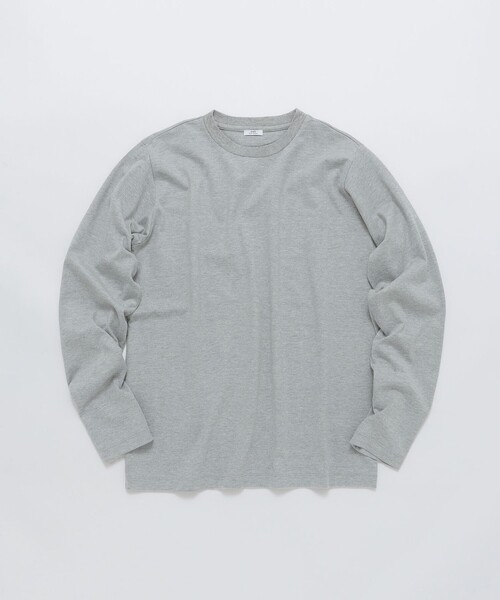 SHIPS: 抗菌・防臭 NANO-FINE(R) ハイゲージ クルーネック Tシャツ (ロンT)（Tシャツ/カットソー）｜SHIPS（シップス）