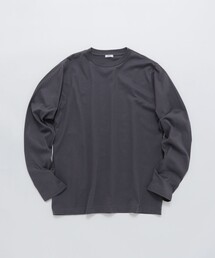 SHIPS | SHIPS: 抗菌・防臭 NANO-FINE(R) ハイゲージ コットン ロングスリーブ Tシャツ (ロンT)(Tシャツ/カットソー)