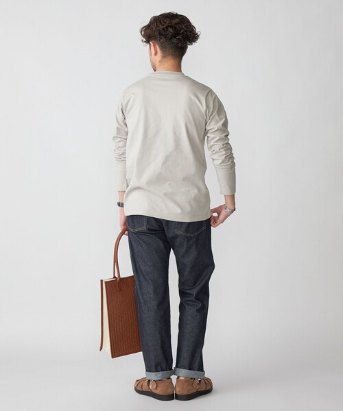 SHIPS: 抗菌・防臭 NANO-FINE(R) ハイゲージ クルーネック Tシャツ (ロンT)（Tシャツ/カットソー）｜SHIPS（シップス）