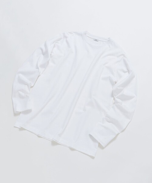 SHIPS: 抗菌・防臭 NANO-FINE(R) ハイゲージ クルーネック Tシャツ (ロンT)（Tシャツ/カットソー）｜SHIPS（シップス）