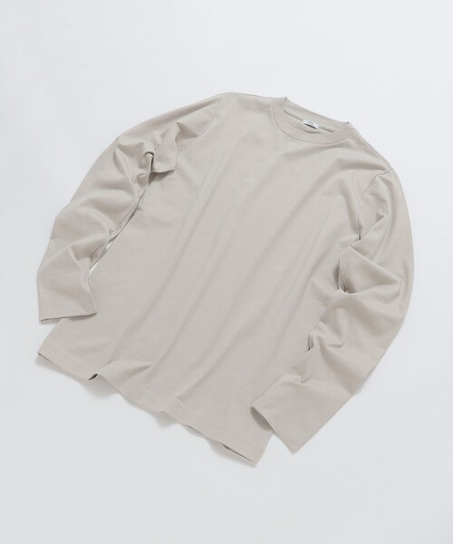 SHIPS: 抗菌・防臭 NANO-FINE(R) ハイゲージ クルーネック Tシャツ (ロンT)（Tシャツ/カットソー）｜SHIPS（シップス）