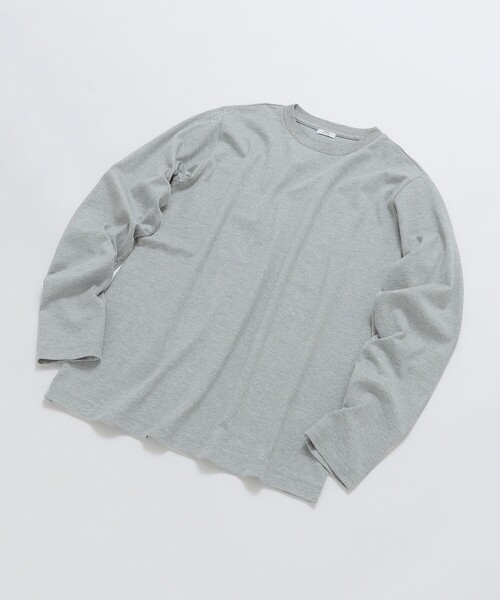 SHIPS: 抗菌・防臭 NANO-FINE(R) ハイゲージ クルーネック Tシャツ (ロンT)（Tシャツ/カットソー）｜SHIPS（シップス）