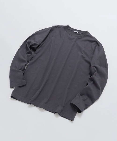 SHIPS: 抗菌・防臭 NANO-FINE(R) ハイゲージ クルーネック Tシャツ (ロンT)（Tシャツ/カットソー）｜SHIPS（シップス）