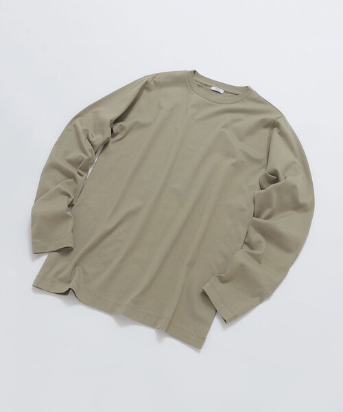 SHIPS: 抗菌・防臭 NANO-FINE(R) ハイゲージ クルーネック Tシャツ (ロンT)（Tシャツ/カットソー）｜SHIPS（シップス）