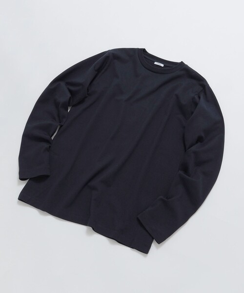 SHIPS: 抗菌・防臭 NANO-FINE(R) ハイゲージ クルーネック Tシャツ (ロンT)（Tシャツ/カットソー）｜SHIPS（シップス）