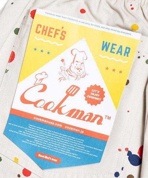 COOKMAN（クックマン）の「Cookman クックマン シェフパンツ イージーパンツ Sauce Splash Beige ソーススプラッシュ（その他パンツ・メンズ・ベージュ・SMALL/MEDIUM/LARGE）」の5枚目の写真