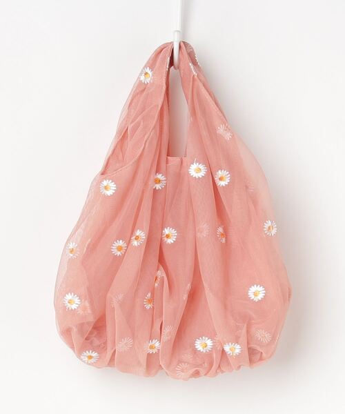 WEGO（ウィゴー）の「WEGO/マーガレットシースルートートバッグ（トートバッグ・レディース・サックスブルー/ピンク/イエロー・FREE）」の21枚目の写真