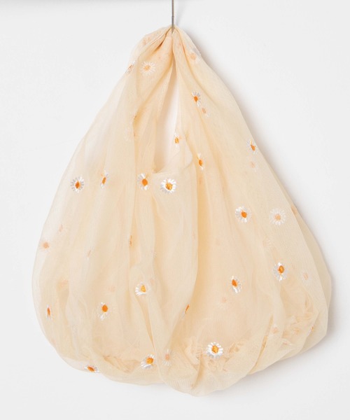 WEGO（ウィゴー）の「WEGO/マーガレットシースルートートバッグ（トートバッグ・レディース・サックスブルー/ピンク/イエロー・FREE）」の11枚目の写真