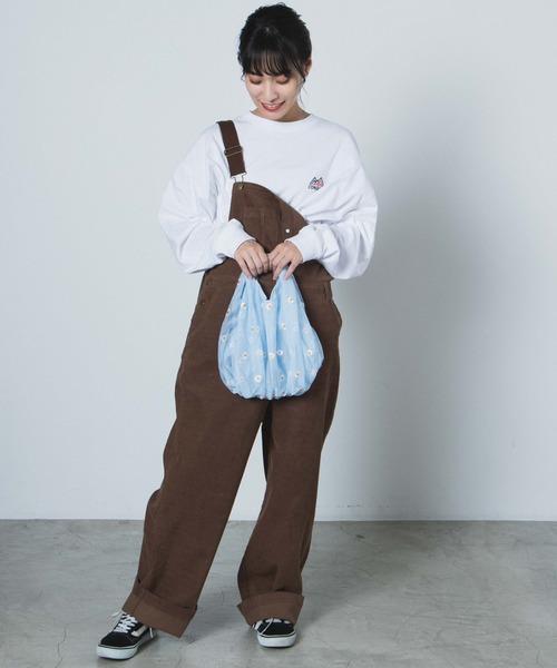 WEGO（ウィゴー）の「WEGO/マーガレットシースルートートバッグ（トートバッグ・レディース・サックスブルー/ピンク/イエロー・FREE）」の5枚目の写真