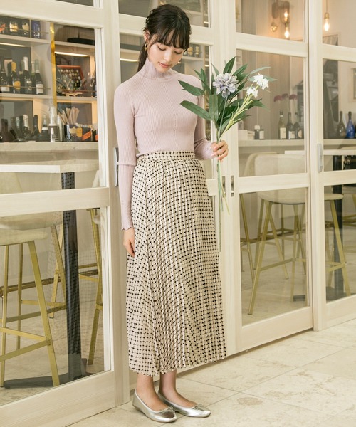 Style4 ジオメトリックプリントプリーツスカート スカート Million Carats ミリオンカラッツ のファッション通販 Zozotown