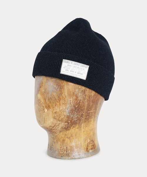 インディゴダイド コットン ウォッチ キャップ（ニットキャップ