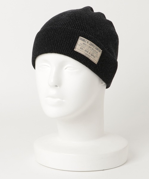 インディゴダイド コットン ウォッチ キャップ（ニットキャップ